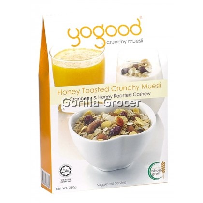 Yogood Honey Toasted Crunchy Muesli (350g)